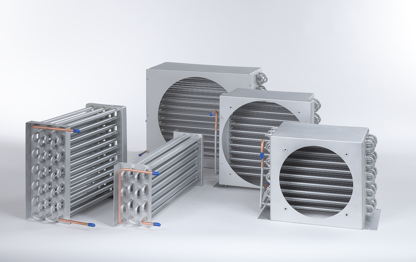 Energy saving condensers and evaporators to reduce running costs and improve energy classification of refrigerators